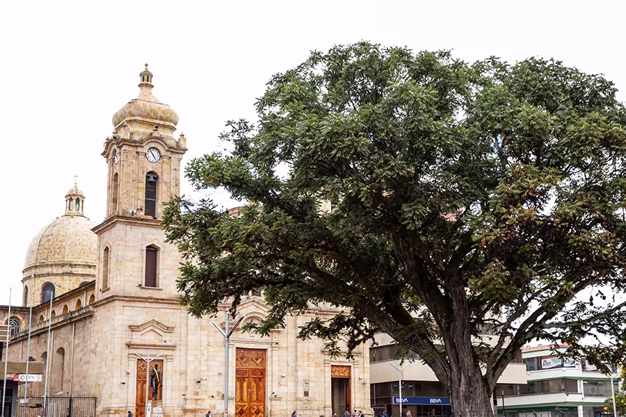 Parque principal de Duitama